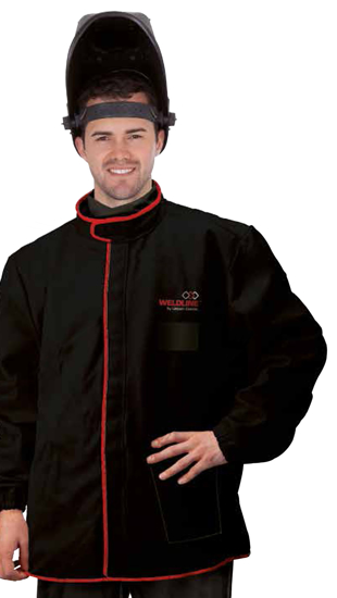 Slika Varilna jakna WELDLINE, zrnato usnje