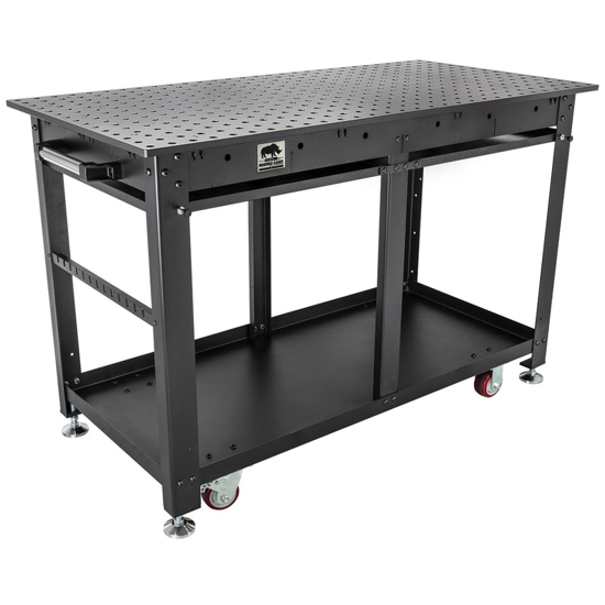 Slika Rhino Cart 1500x750x910 mm + 66-DIJELNI SET ALATA