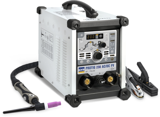 Slika Varilni aparat, GYS PROTIG 230 AC/DC FV, z opremo
