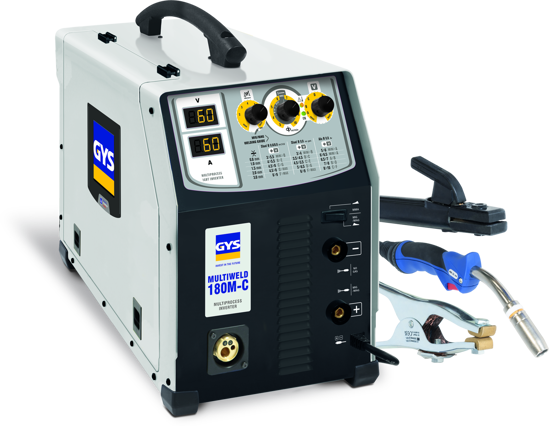 Slika APARAT ZA ZAVARIVANJE GYS, MULTIWELD 180M-C, SA OPREMOM