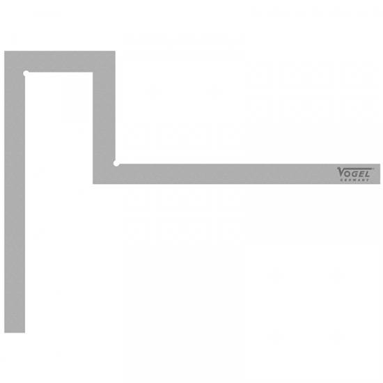 Slika KOTNIK ZA PRIROBNICE, JEKLEN KROMIRAN, 300X300X105X65MM